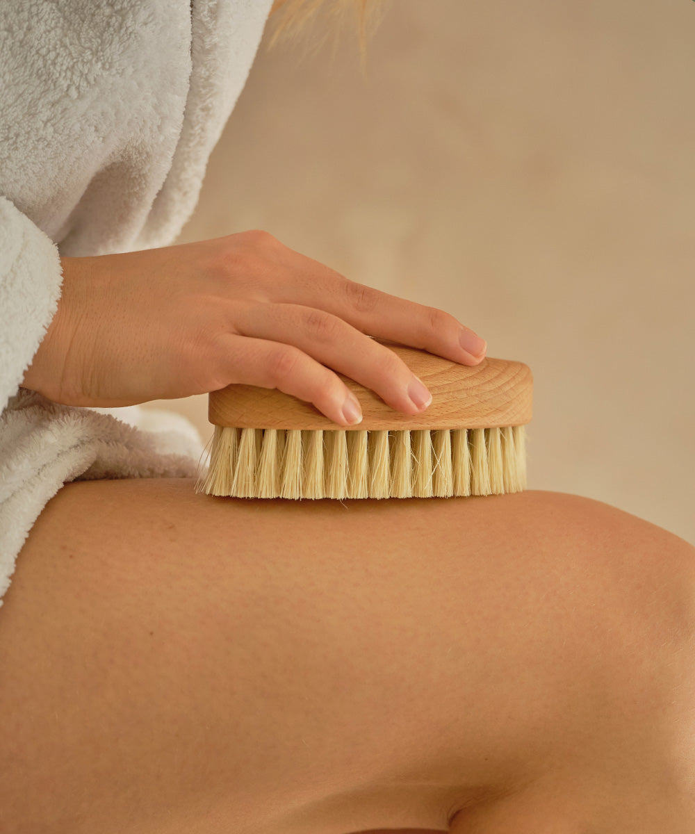 Natural by Hillbrush Body Brush - Stiff